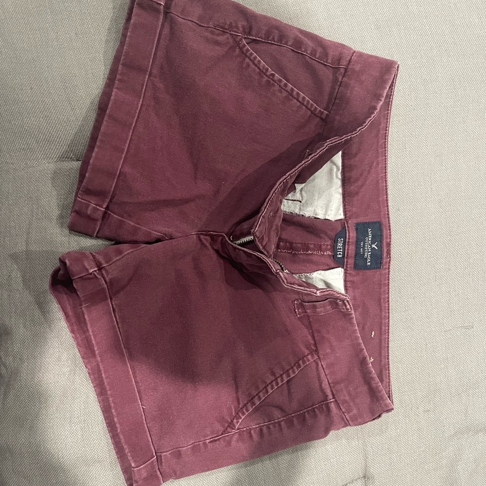American eagle midi shorts